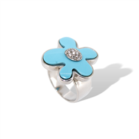 Ringe Idee Preziose Gioielli Dame in Weißgold Diamante 0.21 Ct AN648UB - AN648UB